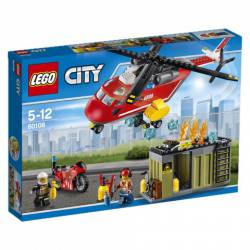 Unidad de lucha contra incendios. LEGO 60108