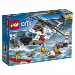 Gran helicóptero de rescate. LEGO 60166