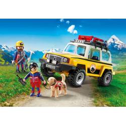 Vehículo de rescate de montaña. PLAYMOBIL 9128