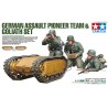 German assault pioneer team. TAMIYA 35357