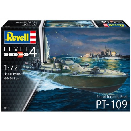 Lancha torpedera PT-109. REVELL 05147