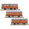 Set de 3 coches serie 1678/1835, RENFE. MABAR 81608