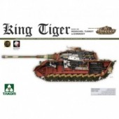 King Tiger com torre Henschel e Zimmerit.