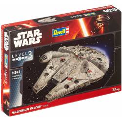 Star Wars : Faucon Millenium avec des peintures.