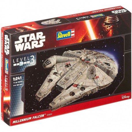 Star Wars : Faucon Millenium avec des peintures.