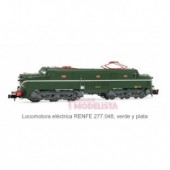 Locomotive 277.048 (vert-argent). Son.