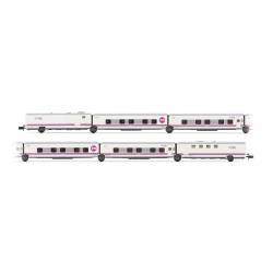 Coach-Set 6 units,Talgo "Train and Breakfast”.