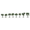 8 medium green. WOODLAND SCENICS TR1501