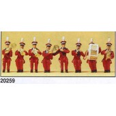 Seated band figure set. PREISER 20259