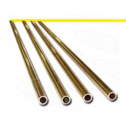 Brass tube, 2 x 0,3 mm.. HIRSCH 822030