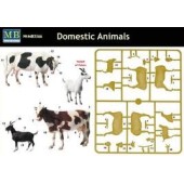 Domestic animals.