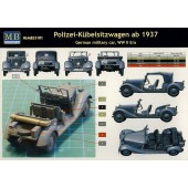 Polizei-Kübelsitzwagen German military car, 