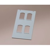 Paredes con ventanas para sistema modular.