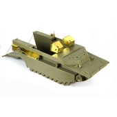 Veicolo anfibio LVT-4 Buffalo. Prima versione.