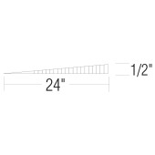 Sistema de rampa para trilhos, inclinação 2.