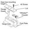 Insulated multi-purpose coupler height gauge.