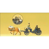 Horse drawn carriage. PREISER 24606