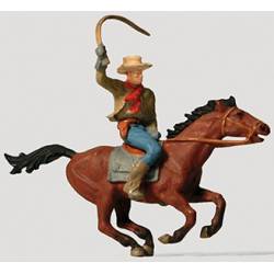 Cowboy a caballo. PREISER 29065