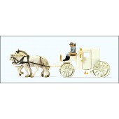 Coach with horses. PREISER 30495