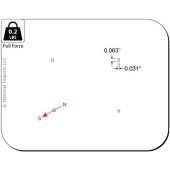 Imanes circulares. 1,6 x 0,8 mm (x200).