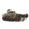 Sherman M4A4, mit Minenfangsystem, UK/USA.