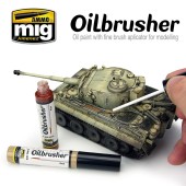 Oilbrusher: verde oscuro.