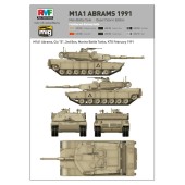 M1A1 Abrams, char de combat principal. 1991.