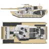 M1A1/A2 Abrams, with interior.