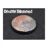 Rouleau : double diamant.