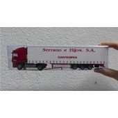 Scatola in PVC trasparente per camion - H0.