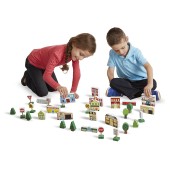 Town play set. MELISSA AND DOUG