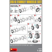 ZIS-5 family wheels set.