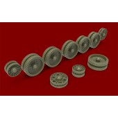 Set de ruedas para orugas del T-34.