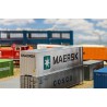 Conteneur « Maersk » de 40 pieds.