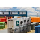 Conteneur « Maersk » de 40 pieds.