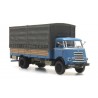 DAF, canvas cover truck. Blue.040. 