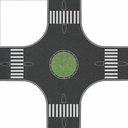 Roundabout (traffic circle). BUSCH 1101