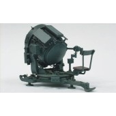 Riflettore tedesco 60 cm. Flak-Sw36 con rimorchio.