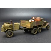 Soviet 2T truck AAA type w/ field kitchen.