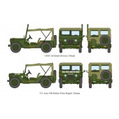 U.S. utility truck M151A1, Vietnam.