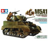 Tanque ligero USA M5A1.