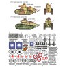 Decal set: Renault FT-17 international.