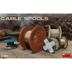 Carretes para bobinas de cable.