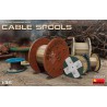 Cable spools.