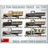 1,5 Ton railroad truck AA Type.