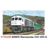 Diesel locomotive 319-220 "Estrella", RENFE.