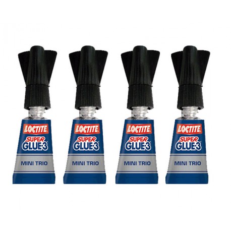 Super Glue-3, 4 gr. LOCTITE MINI TRIO