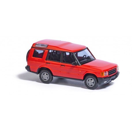 Land Rover Discovery, rojo.