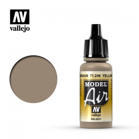 Yellow Browm 17 ml.