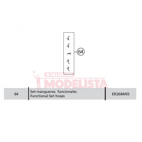 Set de mangueras funcionales para 269.